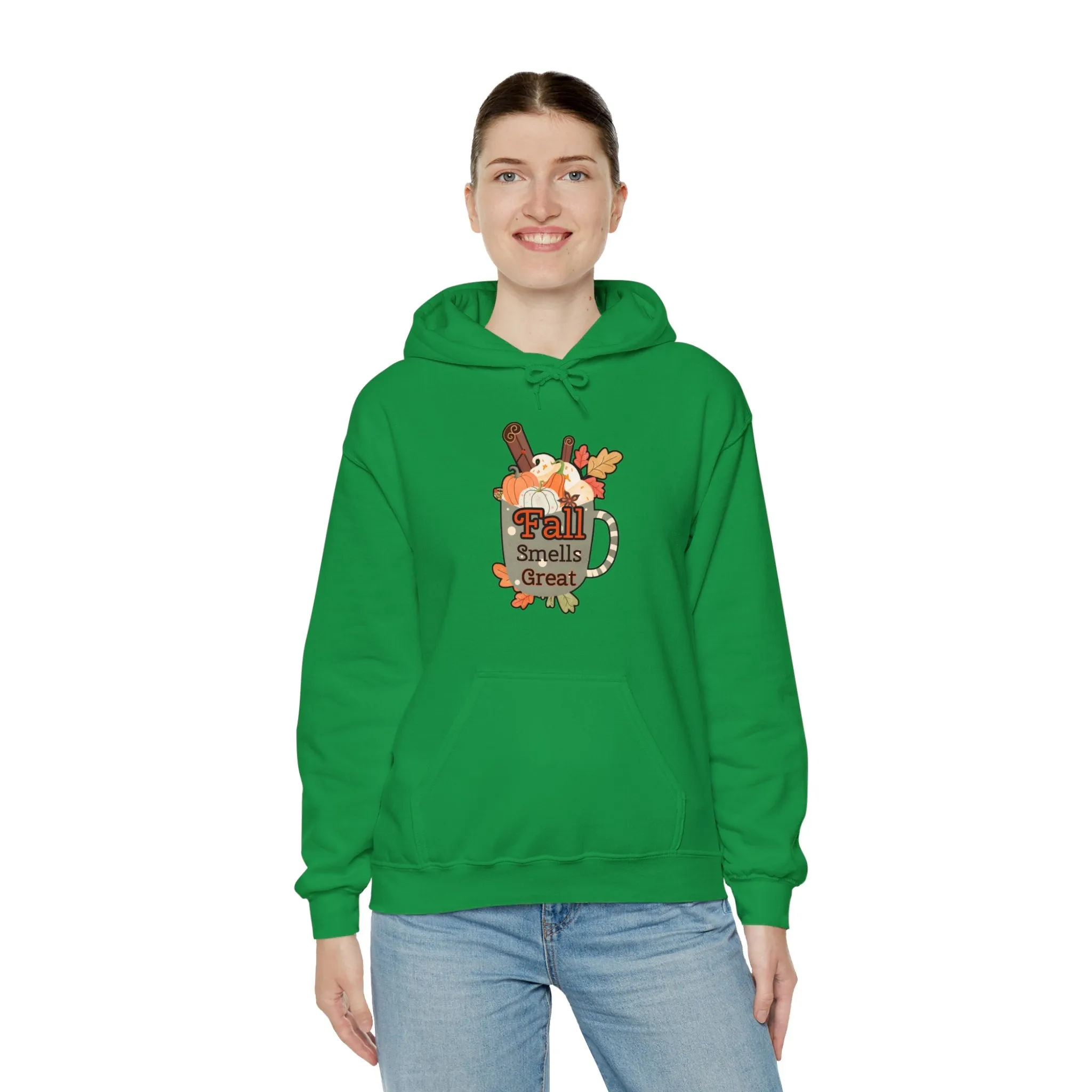 Fall Smells Great Unisex Heavy Blend™ Hooded Sweatshirt