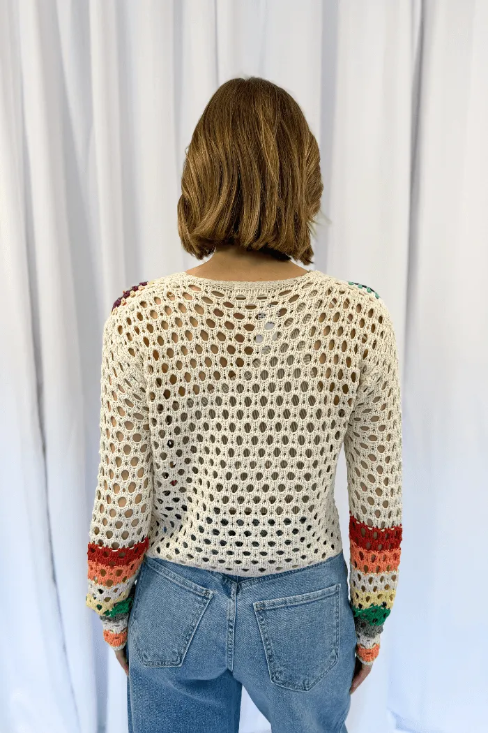 Granny Square Crochet Cardi