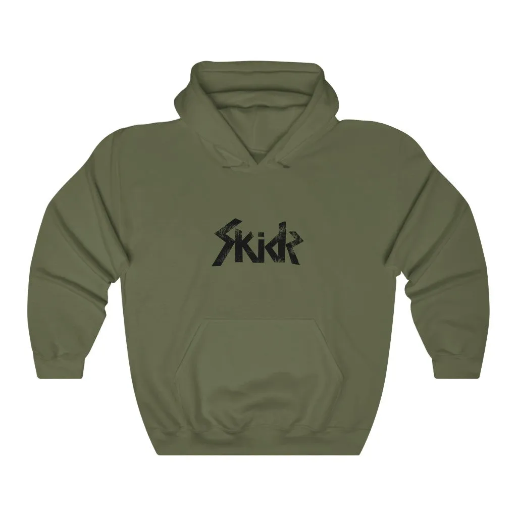 Revised Skids Logo Gildan Hoodie (center black logo)