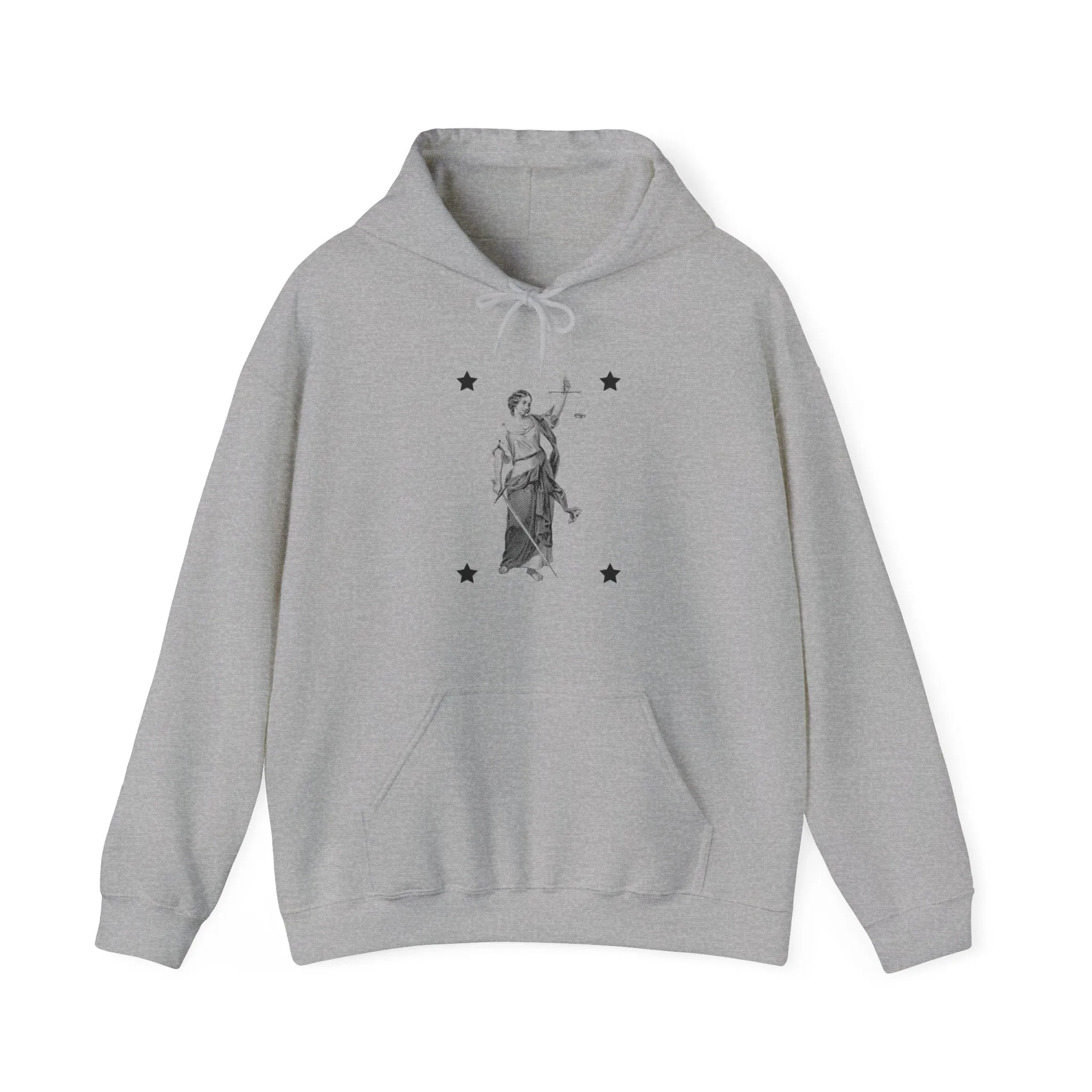 Scales of Justice Hooded Sweatshirt