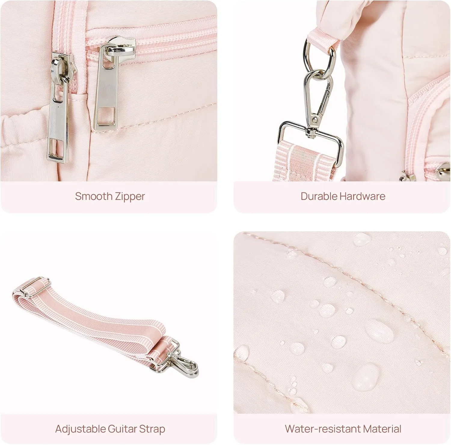Telena Water Bottle Holder with Strap Crossbody Bags for Women for Walking, Hiking, Cycling