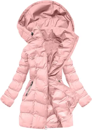 Winter Coats for Women Quilted Down Jacket Full Zip Puffer Coat Thicken Hooded Outerwear Casual Fleece Lined Coat