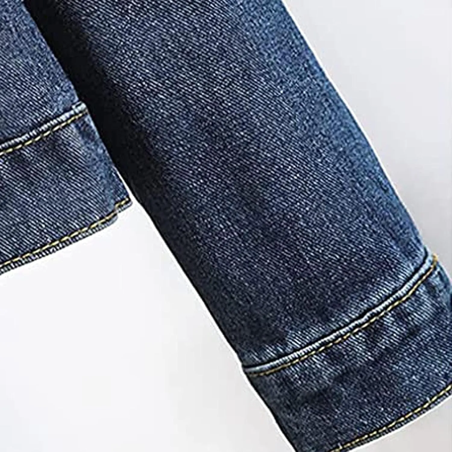 Womens Winter Jacket Detachable Hoodie Sherpa Fur Fleece Lined Denim Jean Warm Trucker Jackets Coat with Pockets